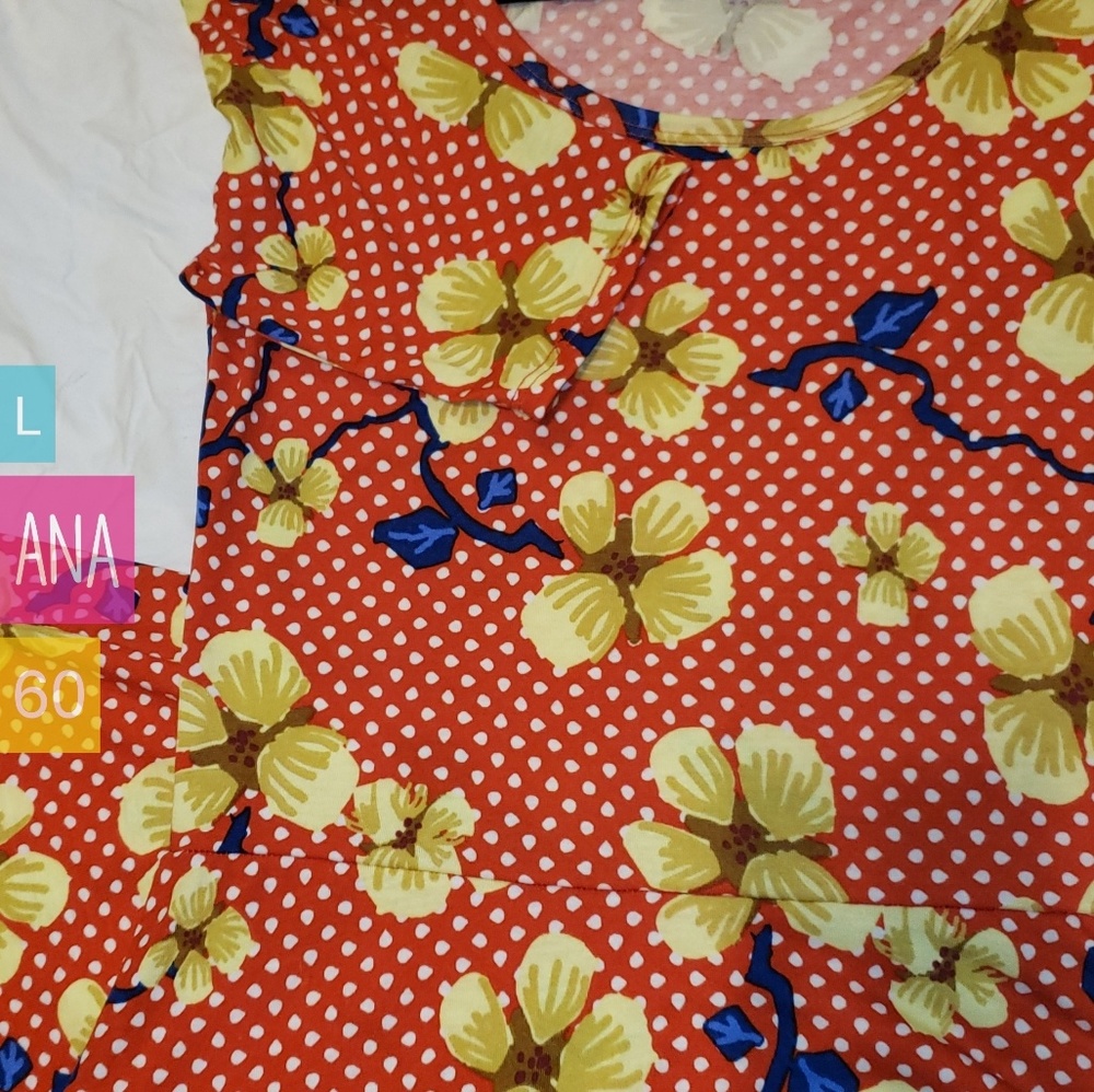 Lularoe Ana Dress Large